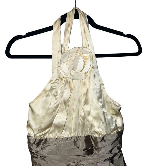 Alexia Admore Shimmer Sheet Blouson Mini Dress Small - Picture 3 of 8